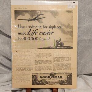 Goodyear Tire - Vintage Advertising - 1941